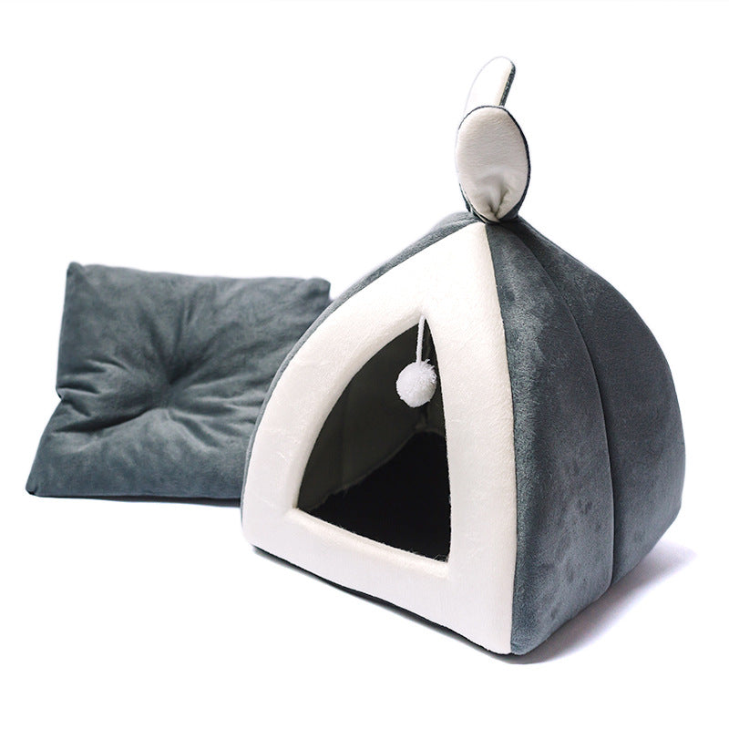 Petity Cozy Cat House Villa Bed