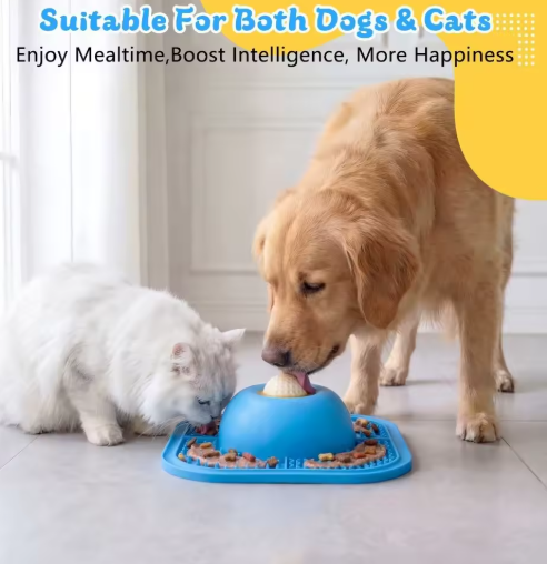 Petity 2-in-1 Slow Feeder & Lick Bowl
