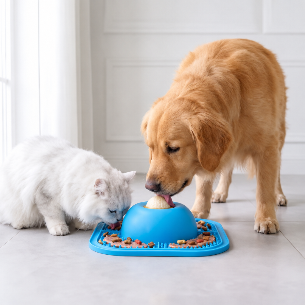 Petity 2-in-1 Slow Feeder & Lick Bowl