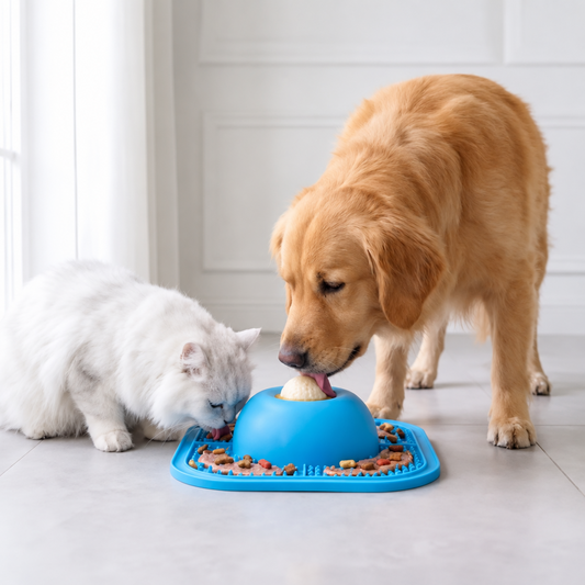 Petity 2-in-1 Slow Feeder & Lick Bowl