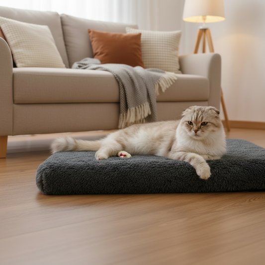 Petity Cushion Nest Deep Sleep Dog & Cat Sofa Bed – Soft Plush Removable Pet Bed