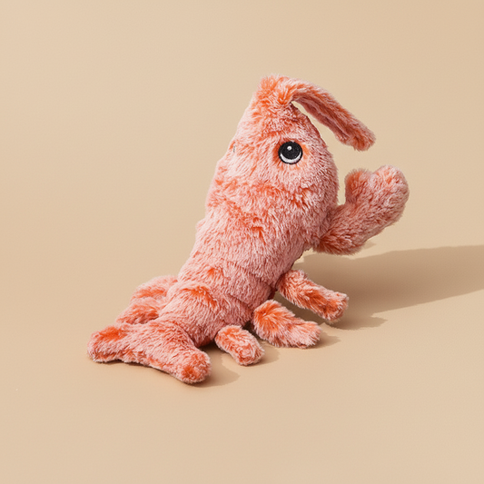 Petity Electric Jumping Shrimp USB Charging Interactive Cat Toy