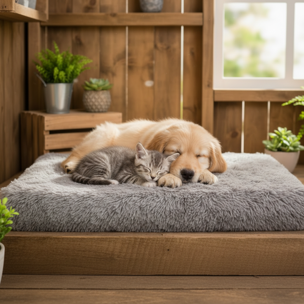 Petity Cushion Dog & Cat Bed
